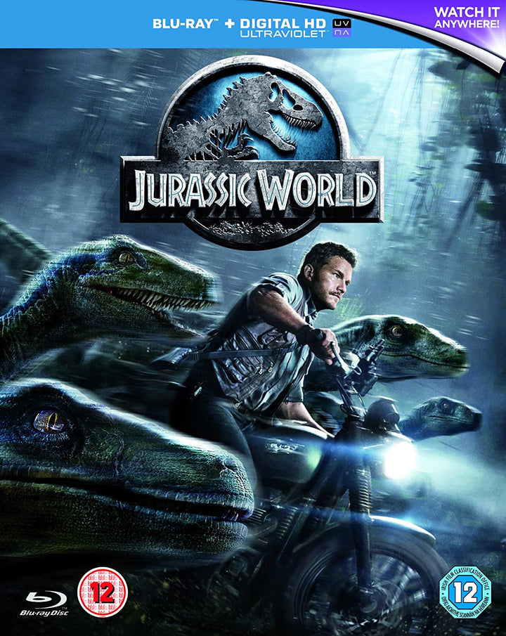 Jurassic World [2015] [Region Free] - Action/Adventure [Blu-ray]