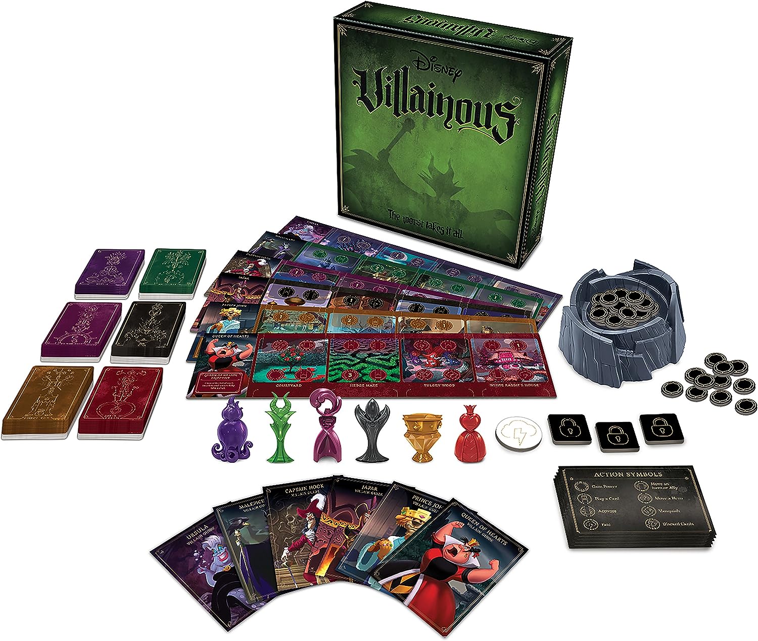Ravensburger Disney Villainous: Worst Takes It All Strategy Board Game 2
