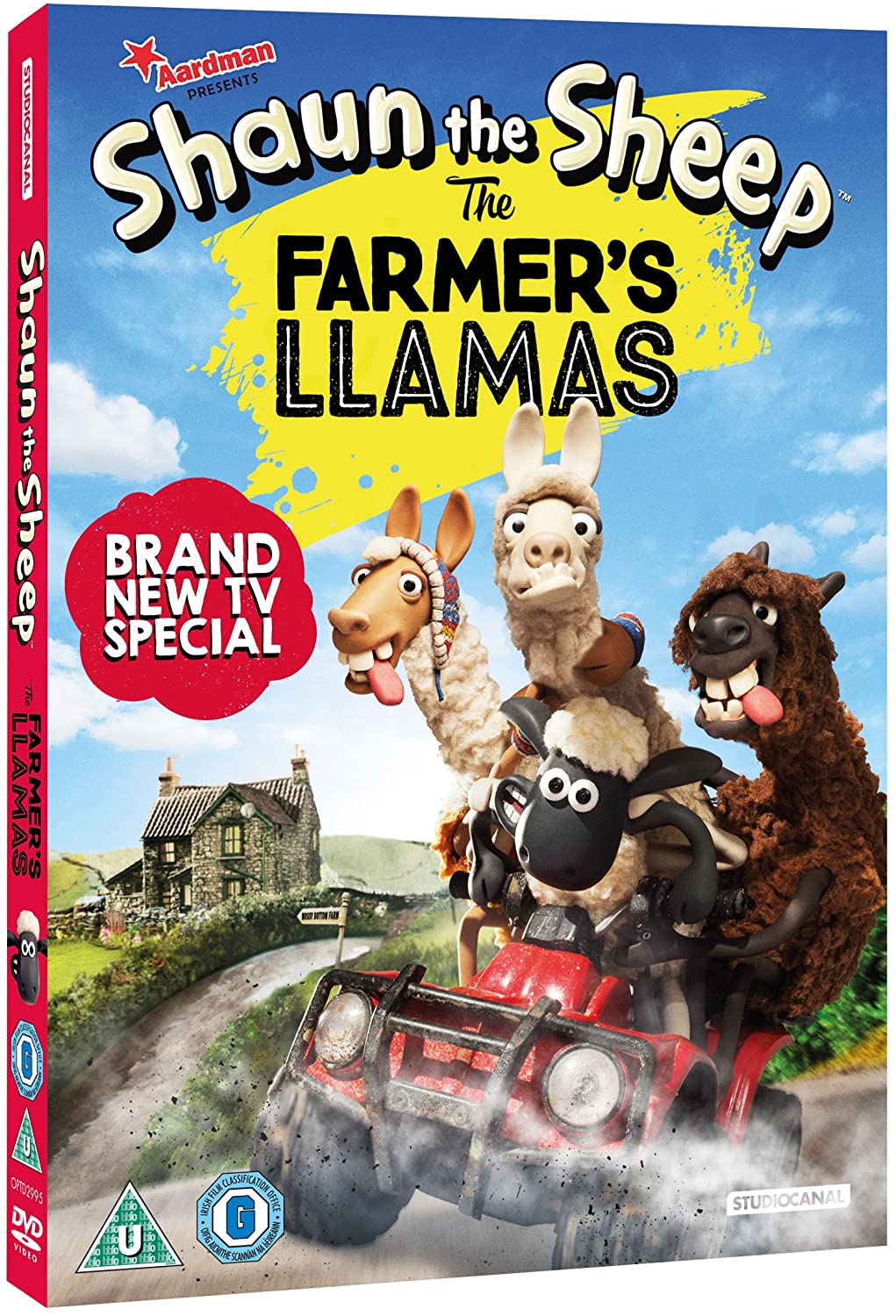 Shaun the Sheep The Farmer's Llamas - Comedy [DVD]