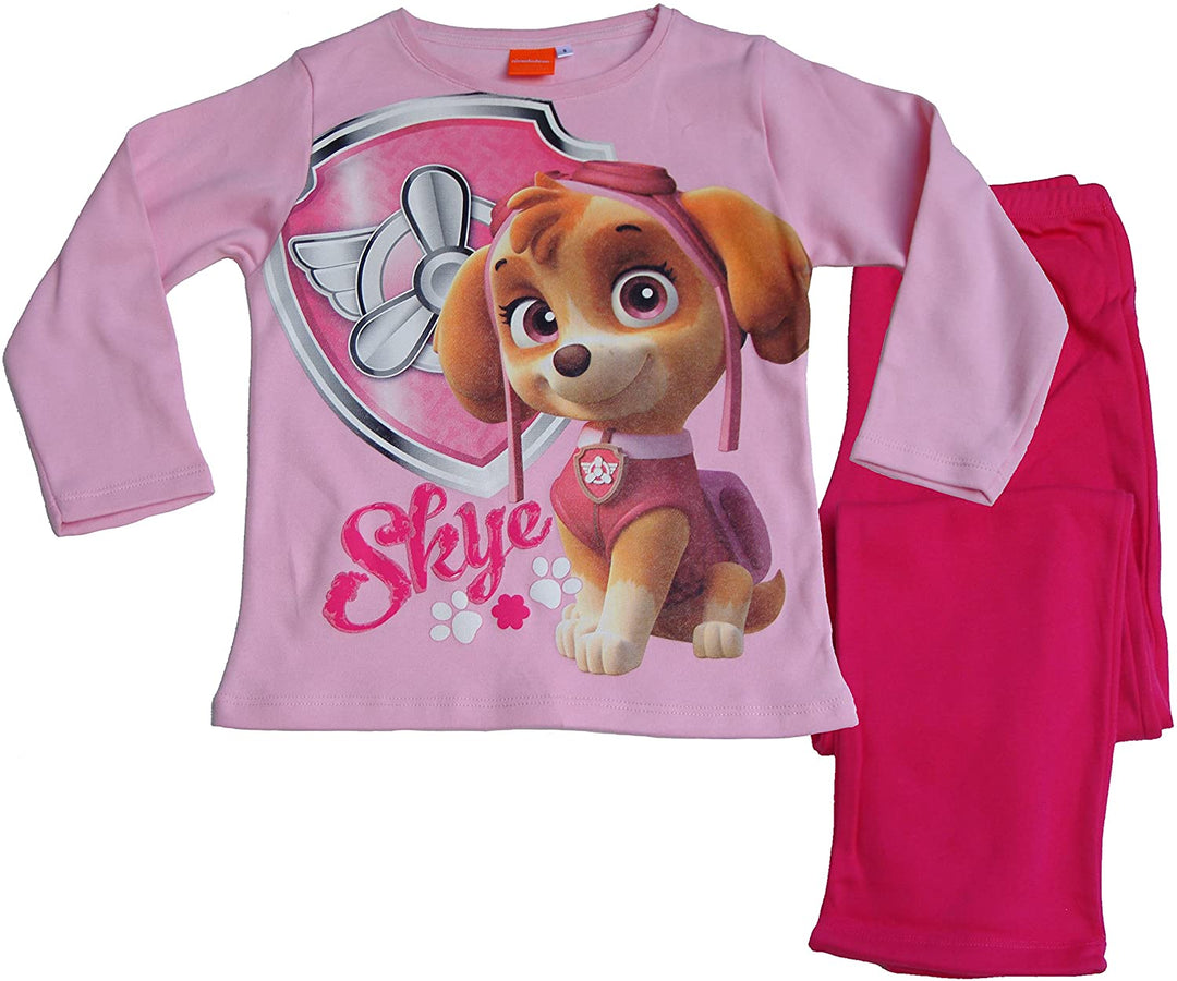 Nickelodeon Girls' Pijama PAW Patrol Pajamas, Multi (ROSA/Fucsia), 4