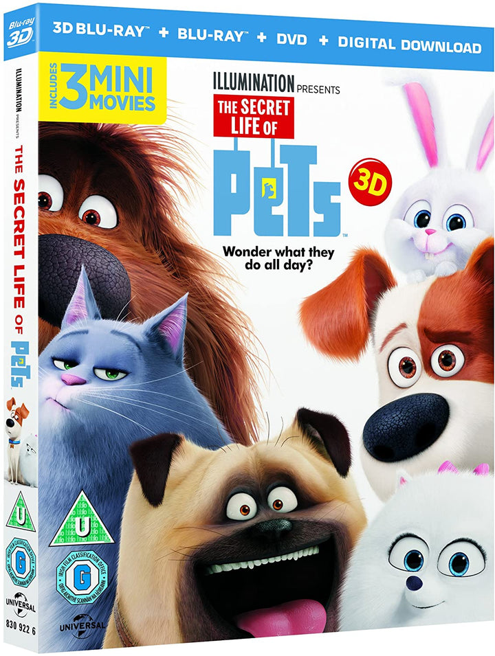 The Secret Life Of Pets - Family/Comedy [Blu-Ray]