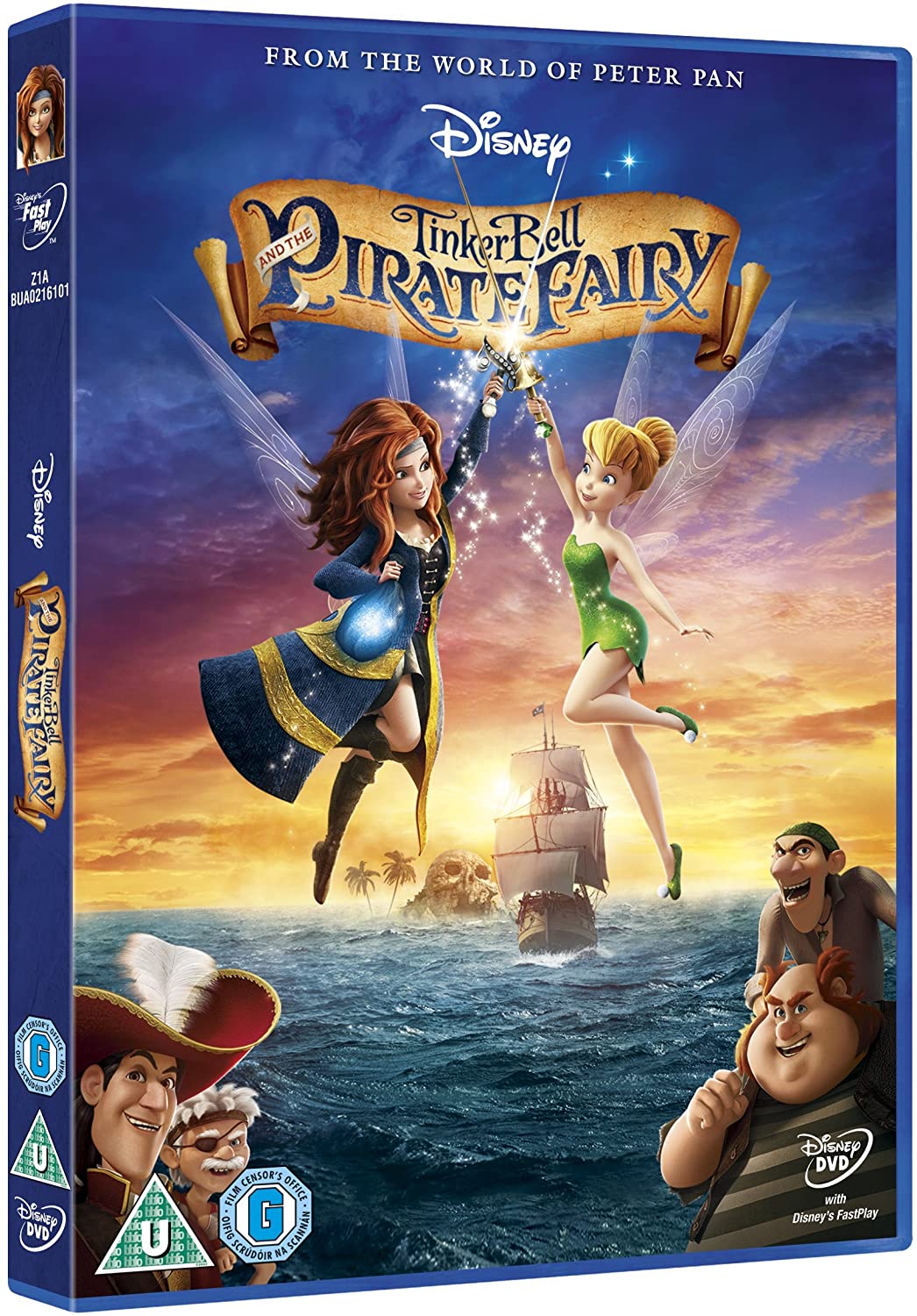 Tinker Bell and the Pirate Fairy (2014) - DVD (Region 2)