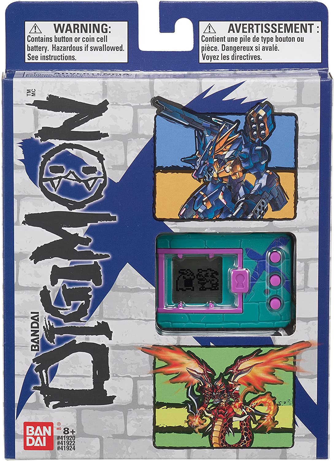 BANDAI DigimonX Digivice - Virtual Pet with Quest Mode & Evolutions (Green & Blue) 3