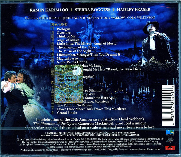 The Phantom of the Opera at The Royal Albert Hall [Audio CD]