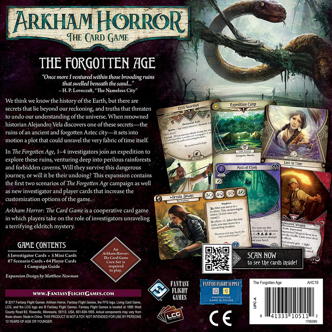 Arkham Horror LCG: The Forgotten Age Deluxe Expansion