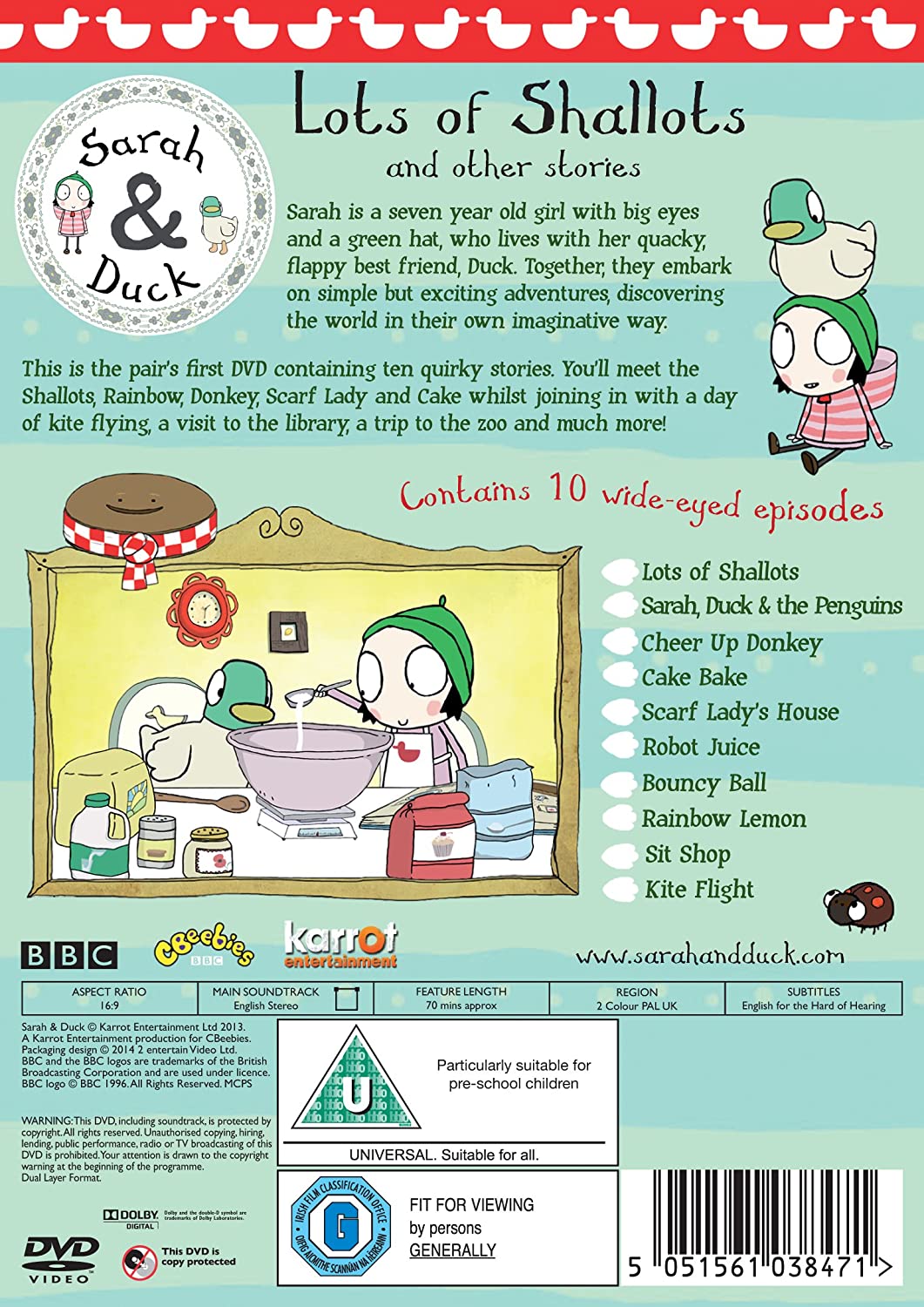 Sarah & Duck - Lots of Shallots and Other Stories