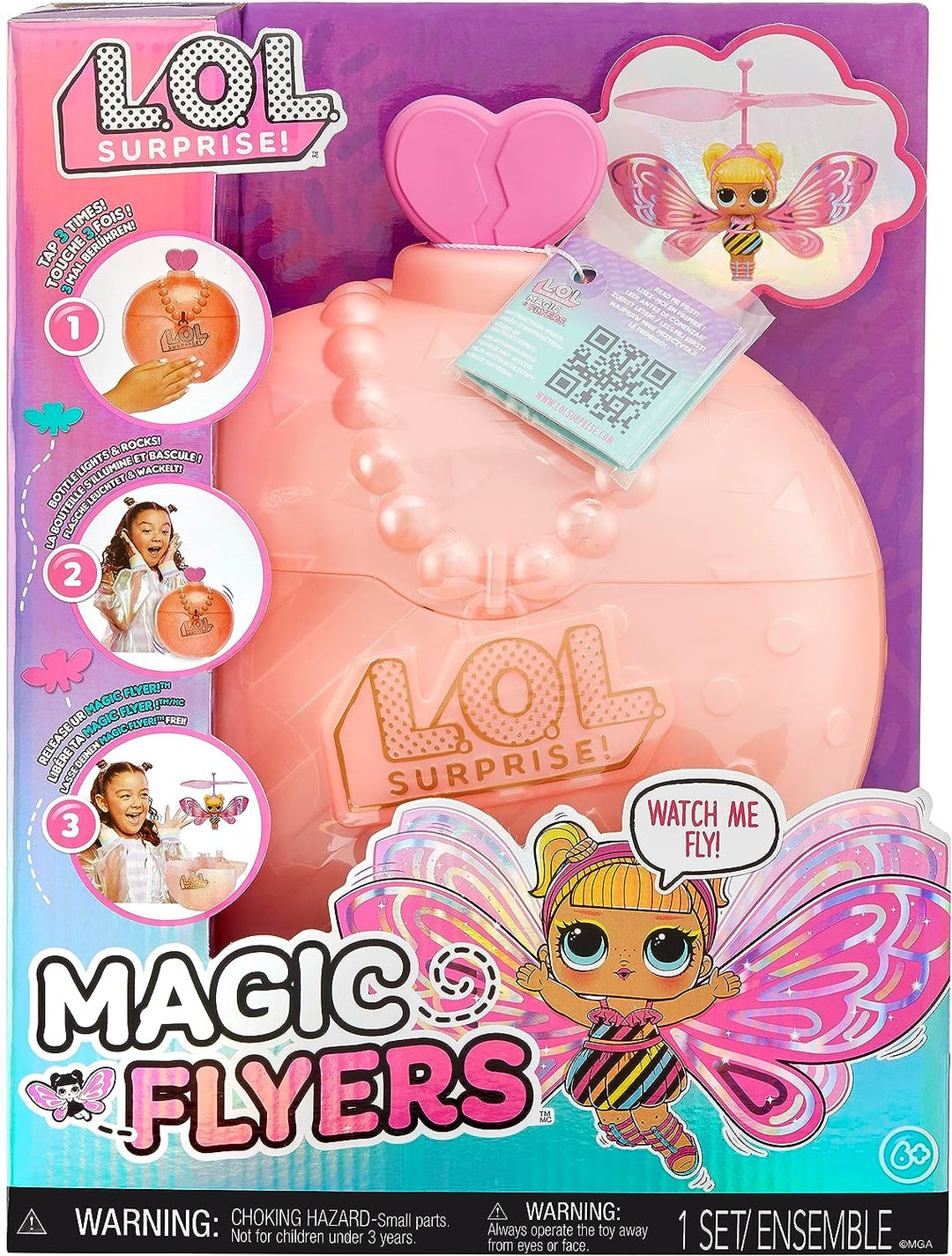 L.O.L. Surprise! Magic Flying Doll- Flutter Star