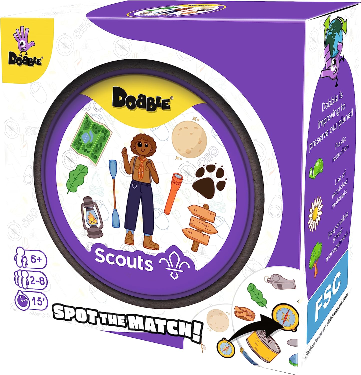 Asmodee Dobble Scouts Card Game 3
