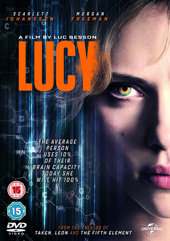 Lucy [2014] - Action/Sci-fi [DVD]