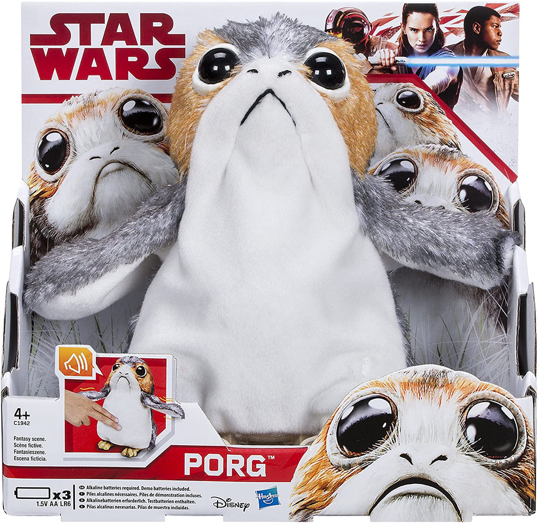 Star Wars Los últimos Jedi Peluche electrónico Porg