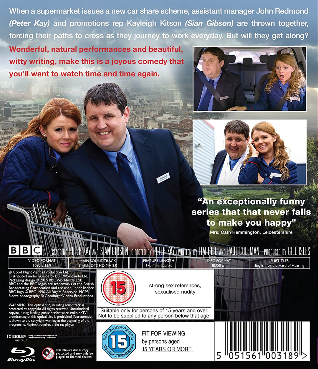 Peter Kay's Car Share - Series 1 [2015] - Sitcom [Blu-Ray]