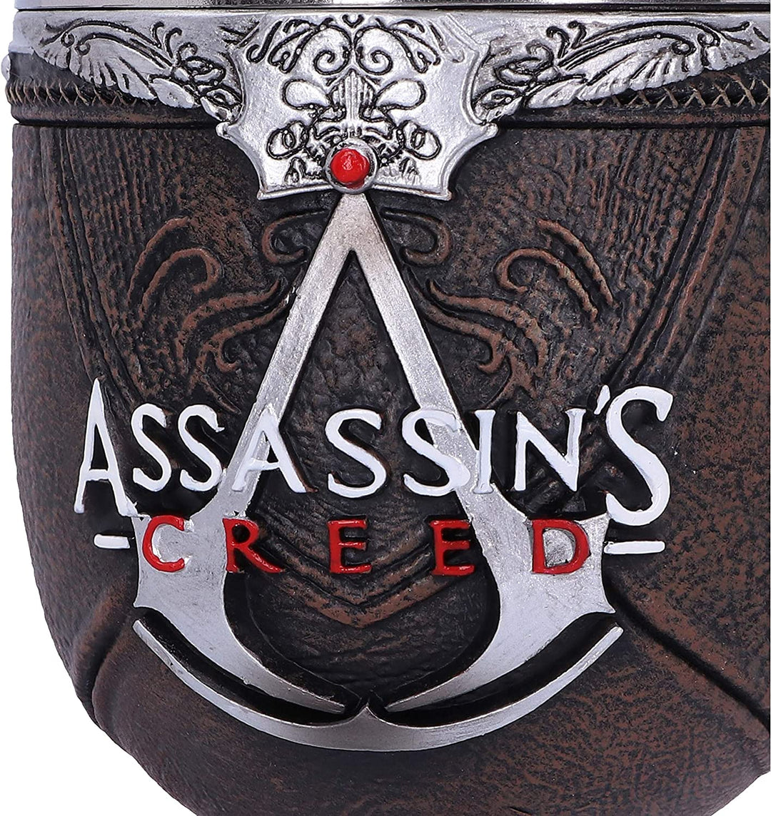 Nemesis Now Officially Licensed Assassins Creed Brown Hidden Blade Game Goblet,