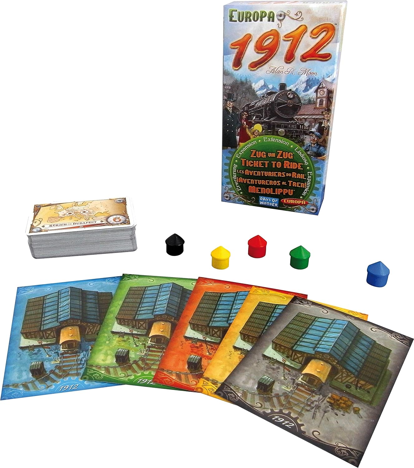 Days of Wonder Ticket to Ride: Europe 1912 Expansion – Strategy Board Game for 2-5 Players 4