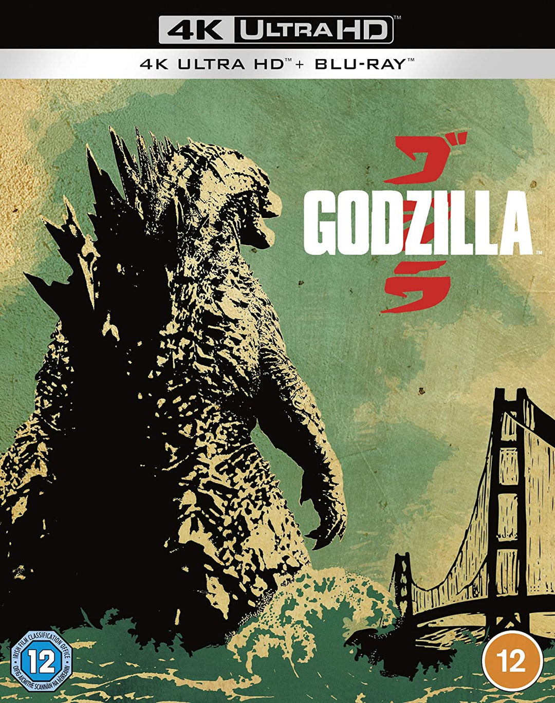 Godzilla [4K Ultra HD] [2014] [Region Free] - Sci-fi/Horror [Blu-ray]