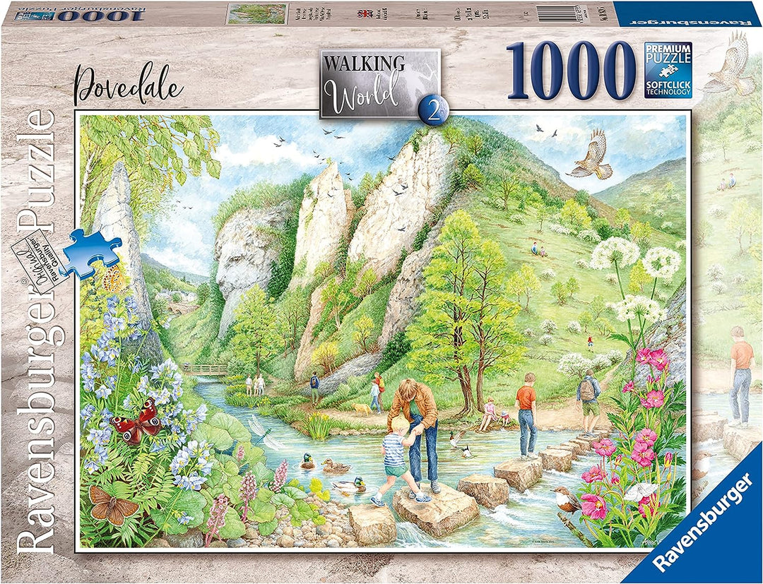 Ravensburger Dovedale, Walking World No. 2 1000 Piece Jigsaw Puzzle for Adults & Kids