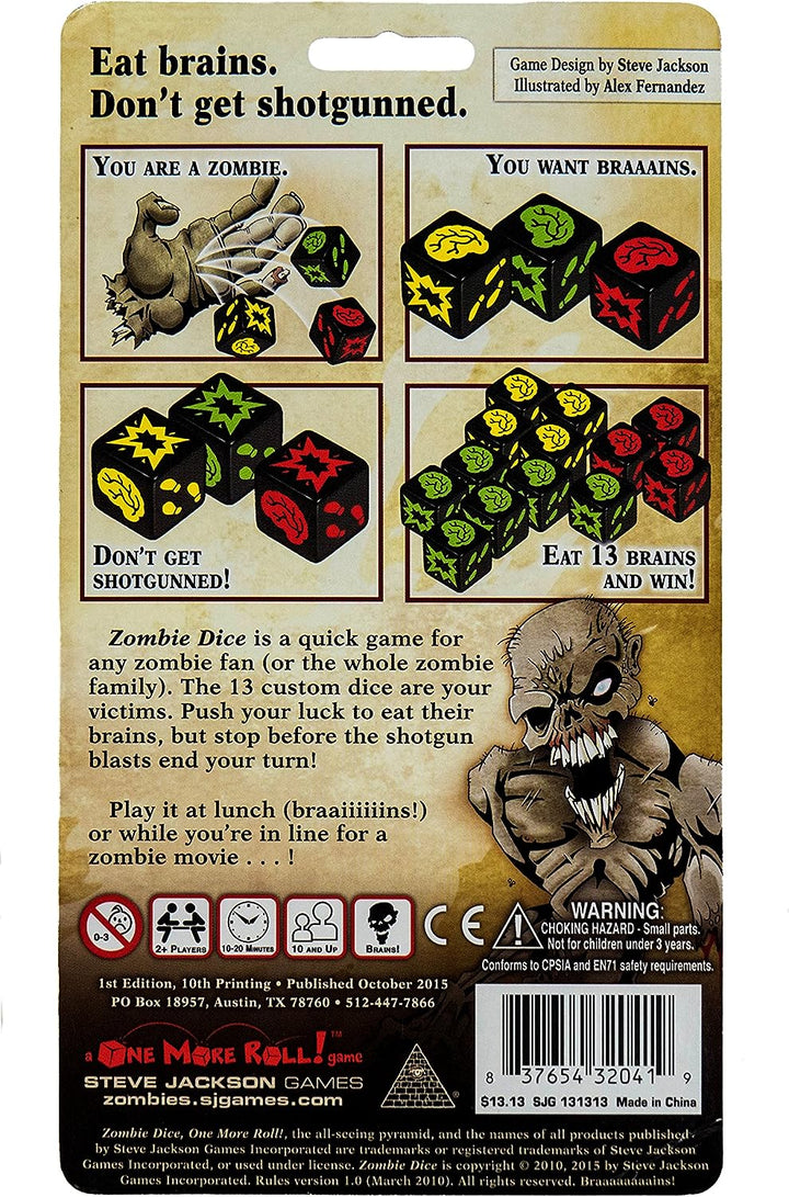 Steve Jackson Games 131313 Zombie Dice