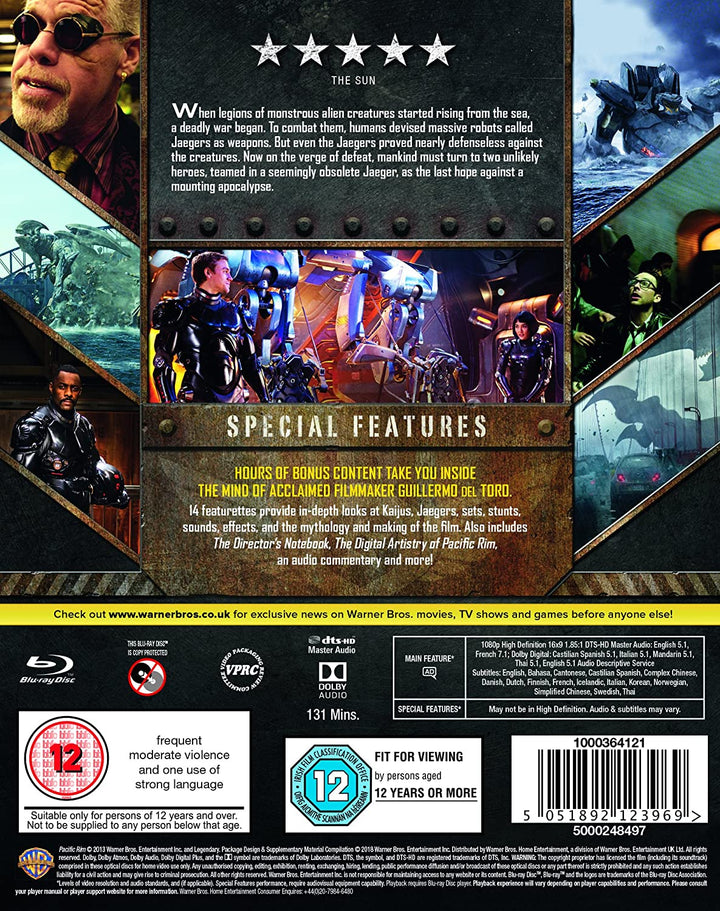 Pacific Rim - Sci-fi/Action [Blu-ray]