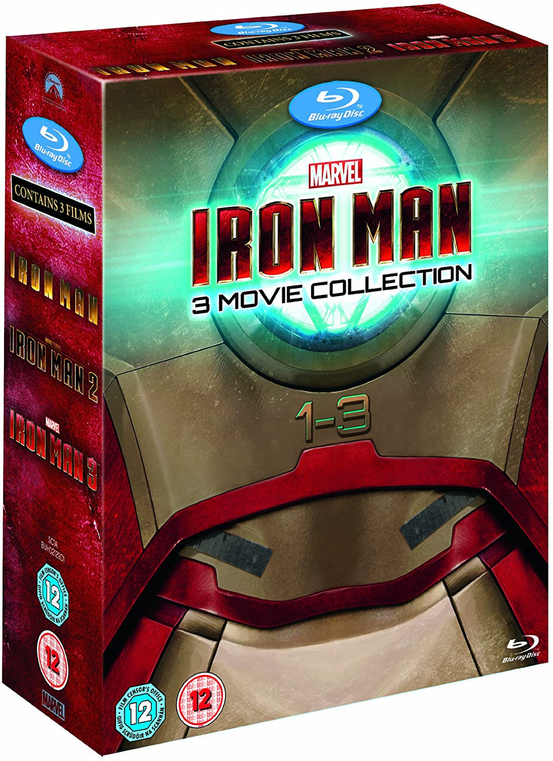 Iron Man 1-3 Complete Collection [Blu-ray]
