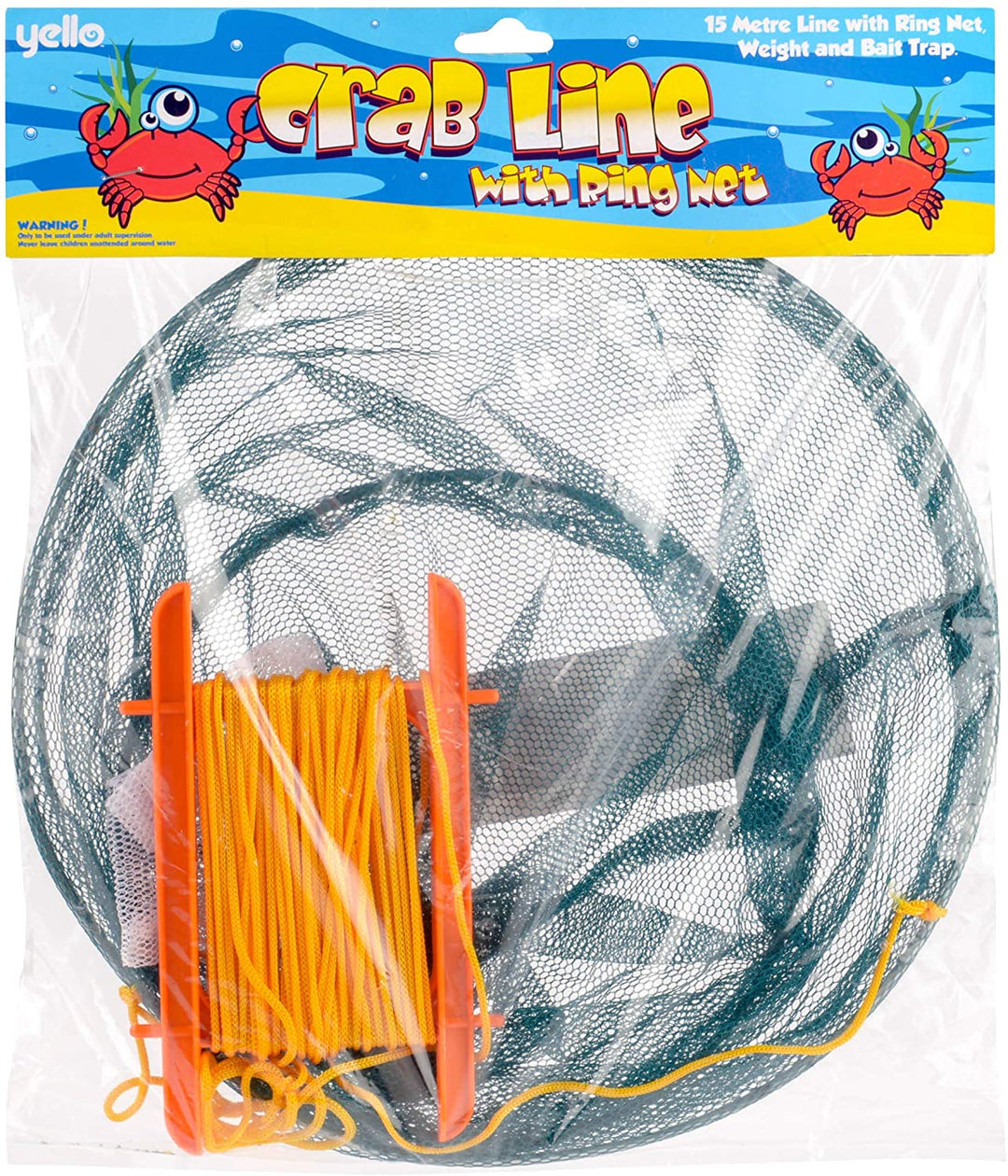 Yello BGG1601 Line, Drop net for Crabbing and Small Fishing, Green