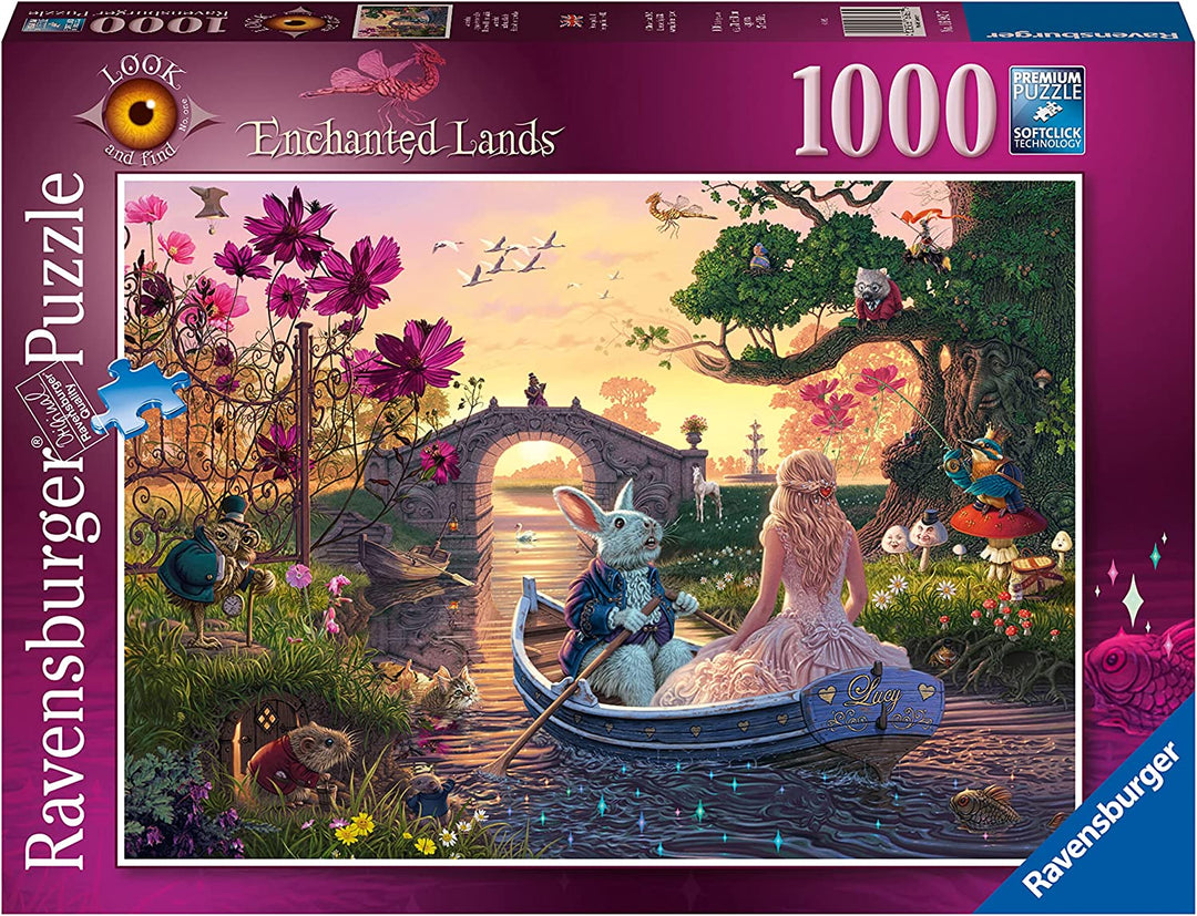 Ravensburger 16962 Look & Find No.1 - Enchanted Lands, 1000pc