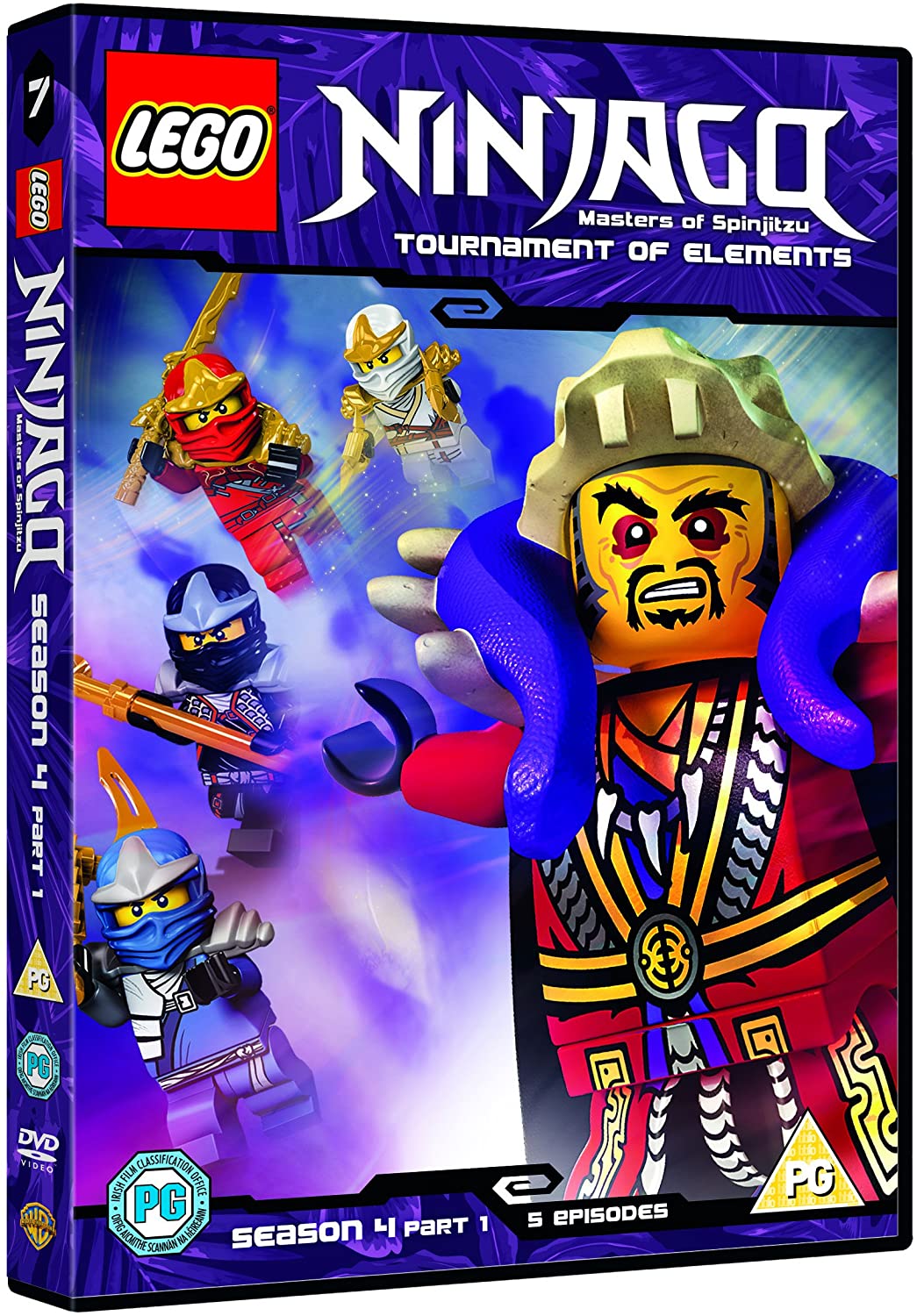 Lego Ninjago Season 4 Part 1 [2017] - Animation [DVD]