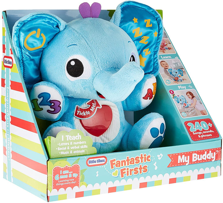 Little Tikes My Buddy Triumphant Peluche - Grandit avec bébé de 6 à 24 mois