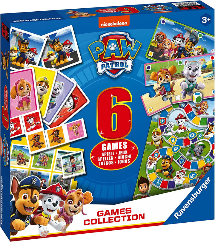 Ravensburger 20852 Paw Patrol 6 in 1 Games