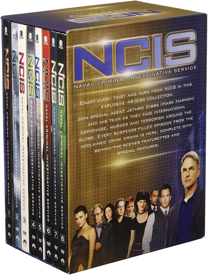 NCIS - Seasons 1-8 - Drama [DVD]