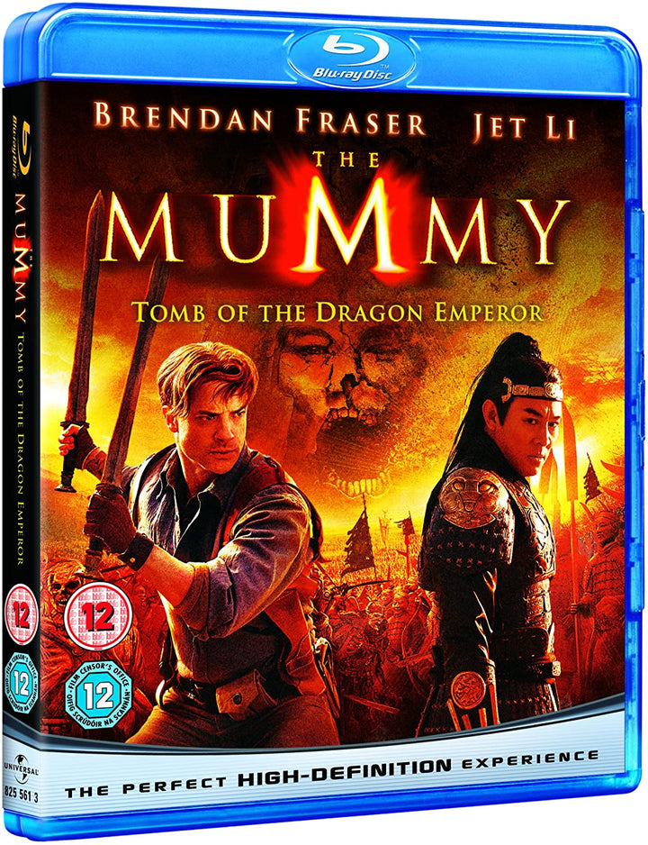 The Mummy: Tomb of the Dragon Emperor [Region Free] - Horror/Adventure [Blu-ray]