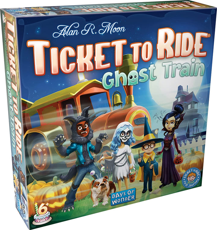 Days of Wonder Ticket to Ride - Ghost Train (First Journey) Board Game Ages 6+