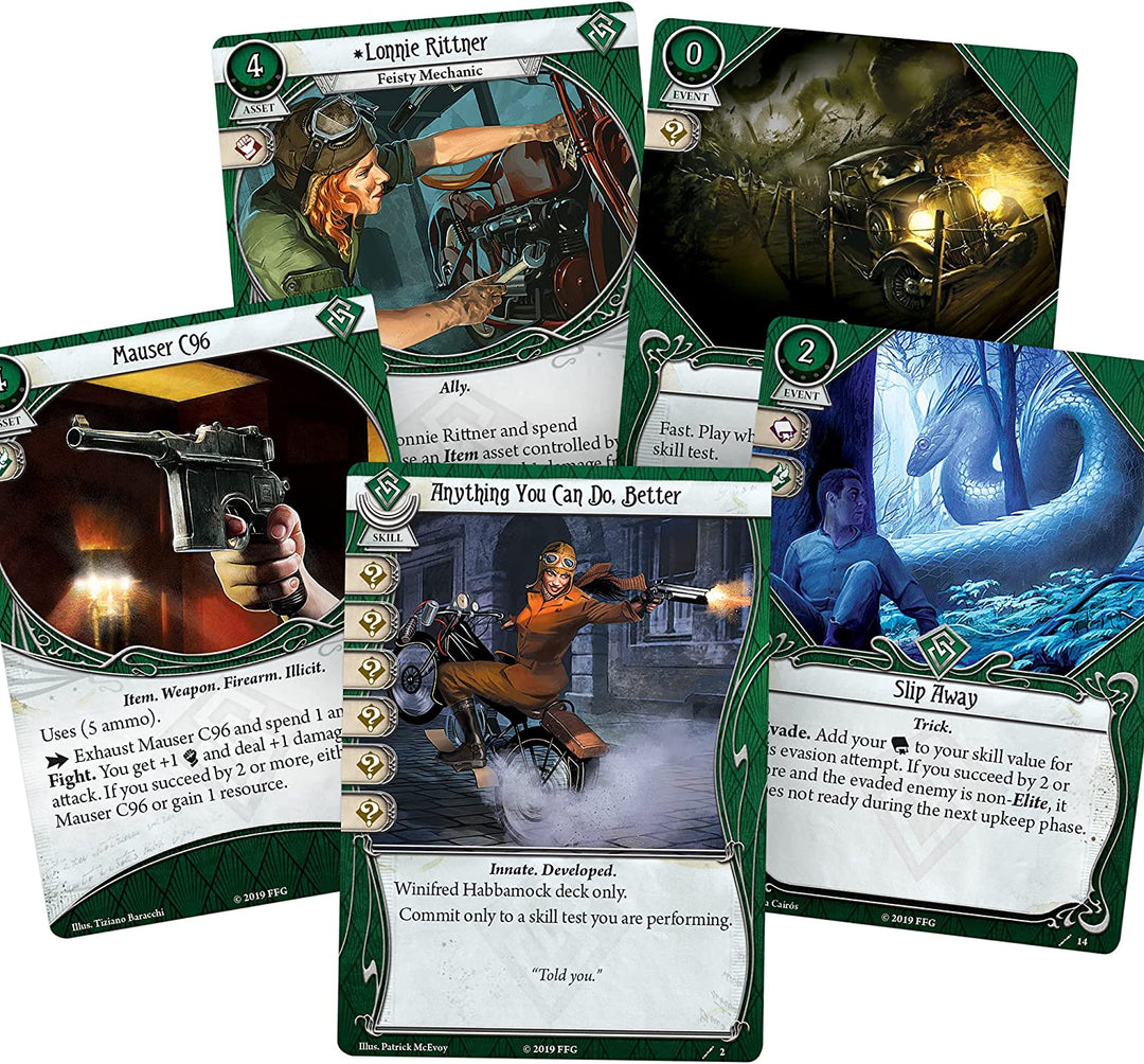 Arkham Horror: The Card Game - Winifred Habbamock Investigator Starter Pack