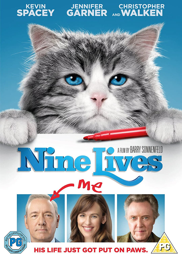 Nine Lives [DVD] [2017]