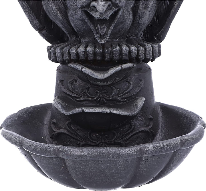 Nemesis Now Grotesque Smoke Backflow Incense Burner 17.8cm, Grey