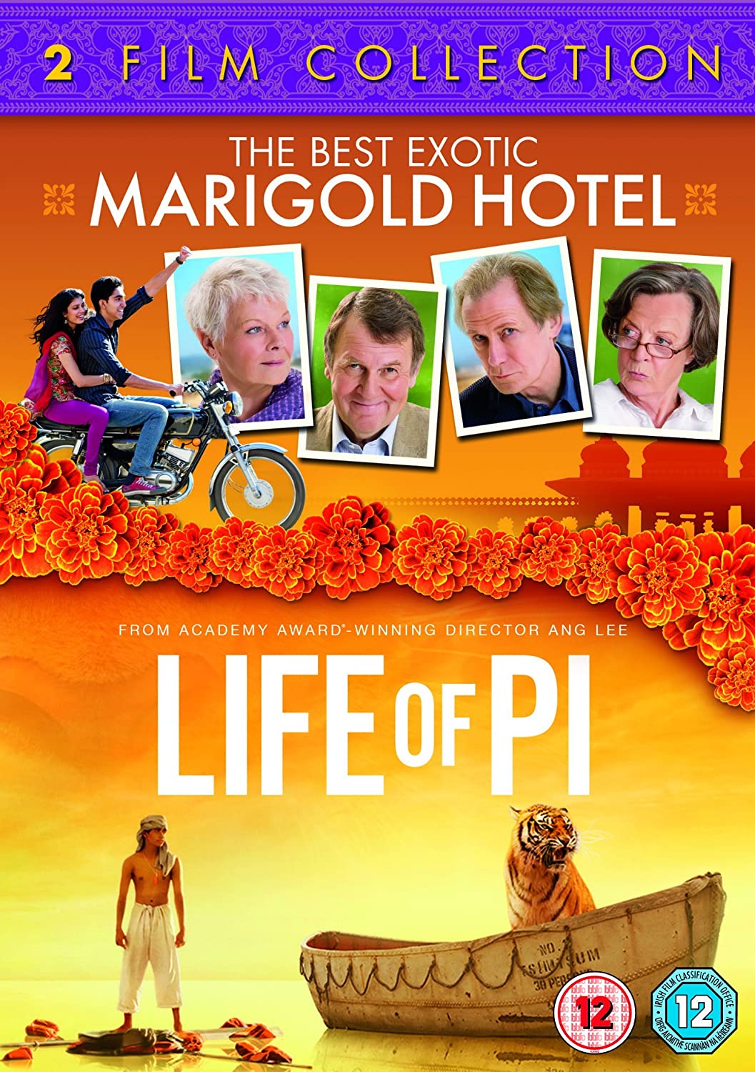 The Best Exotic Marigold Hotel / Life of Pi [Two Film Collection] - Adventure/Drama [DVD]