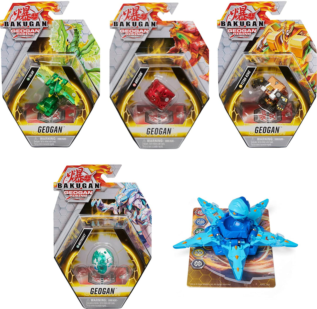 Bakugan 6059850, Geogan Rising Collectible Action Figure en Trading Cards (Styl