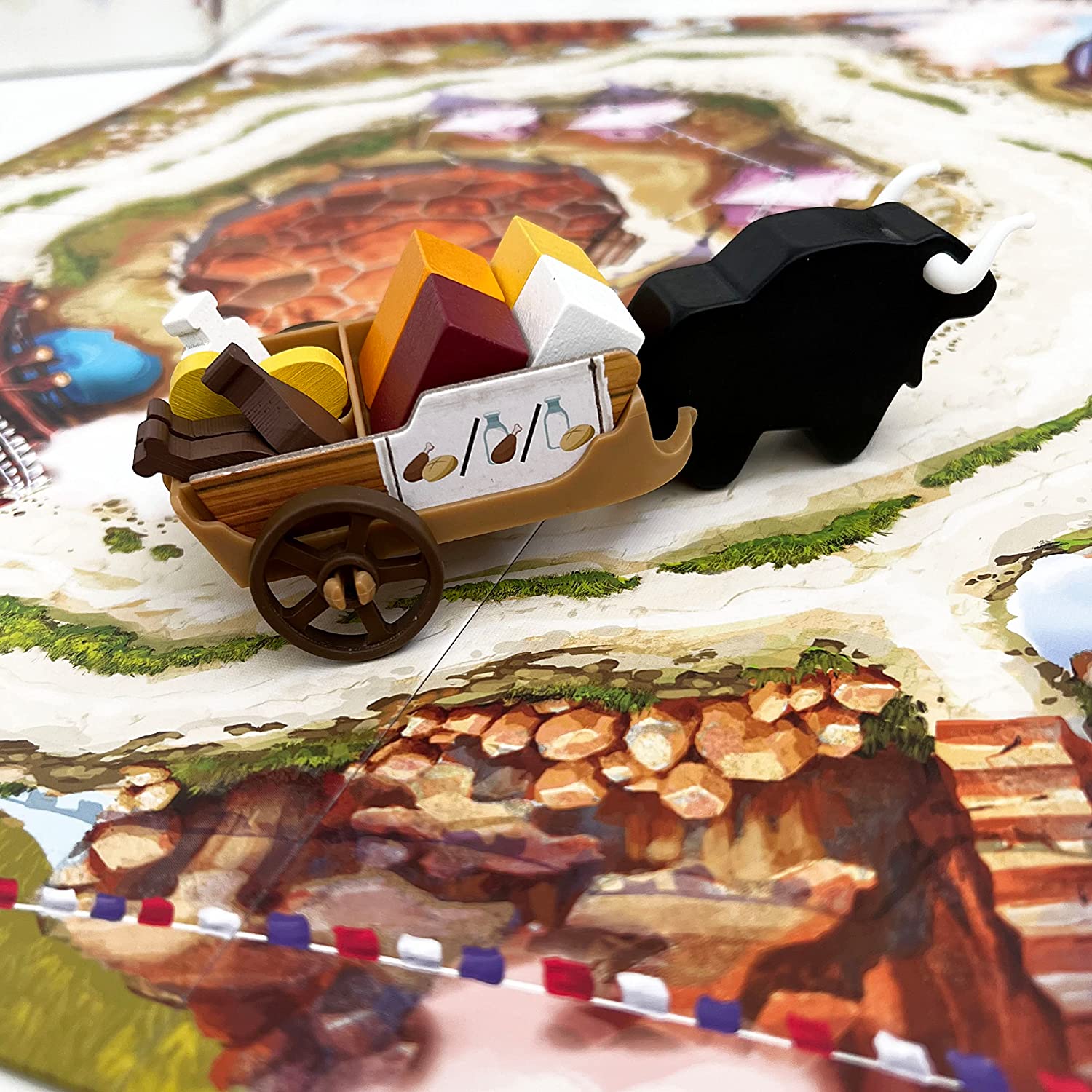 Pretzel Games Yak Board Game | Strategy Resource Management Game for 2-4 Players