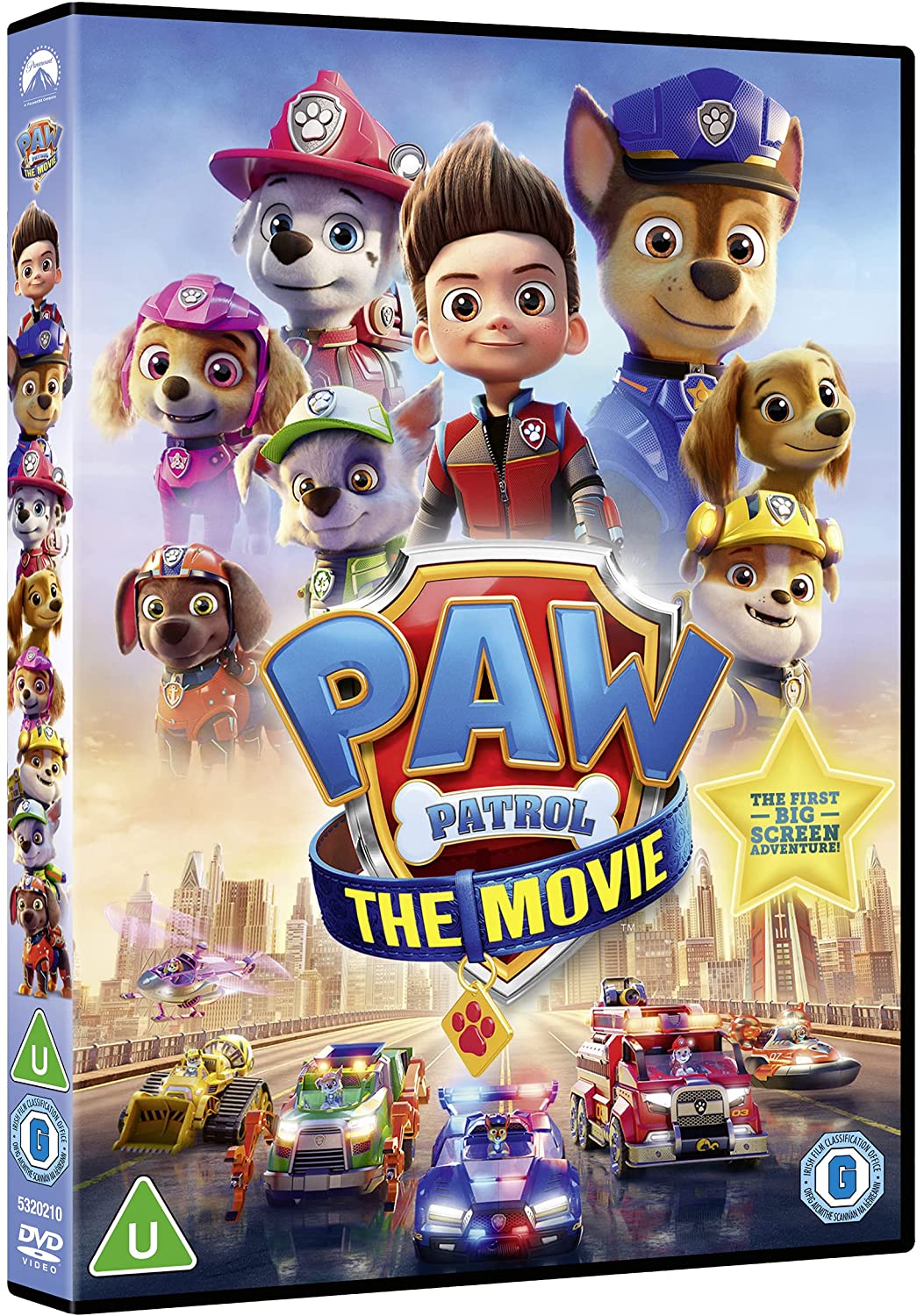 Paw Patrol: The Movie - Adventure/Comedy [DVD]