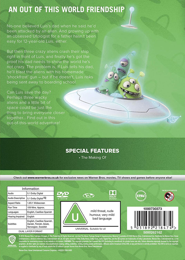 Luis And The Aliens - Animation [DVD]