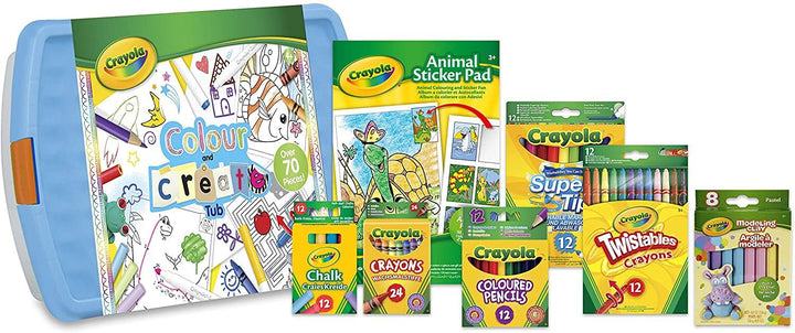 Crayola Colour and Create Tub - Yachew