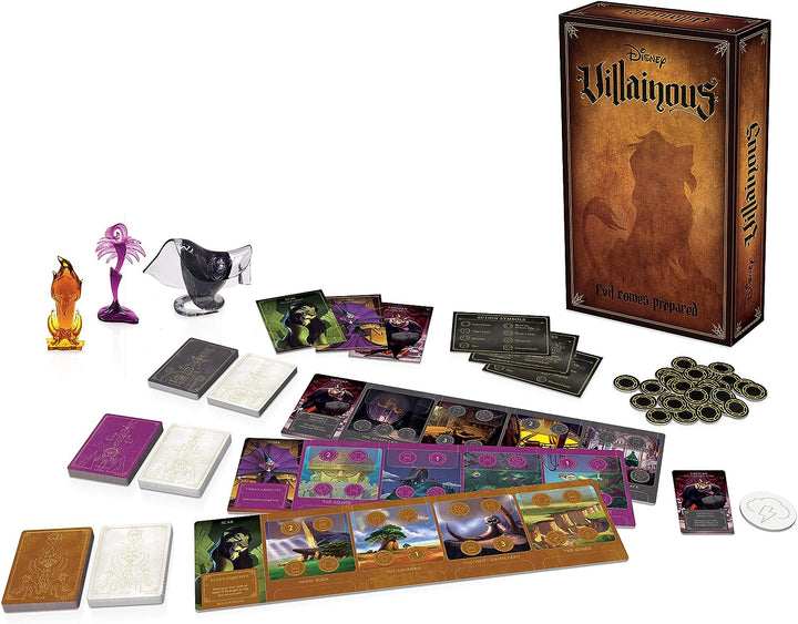 Ravensburger Disney Villainous Evil Comes Prepared - Strategy Board Game for Kid & Adults