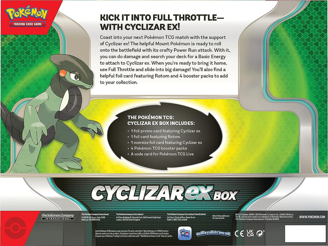 Pokemon TCG: Cyclizar EX Box