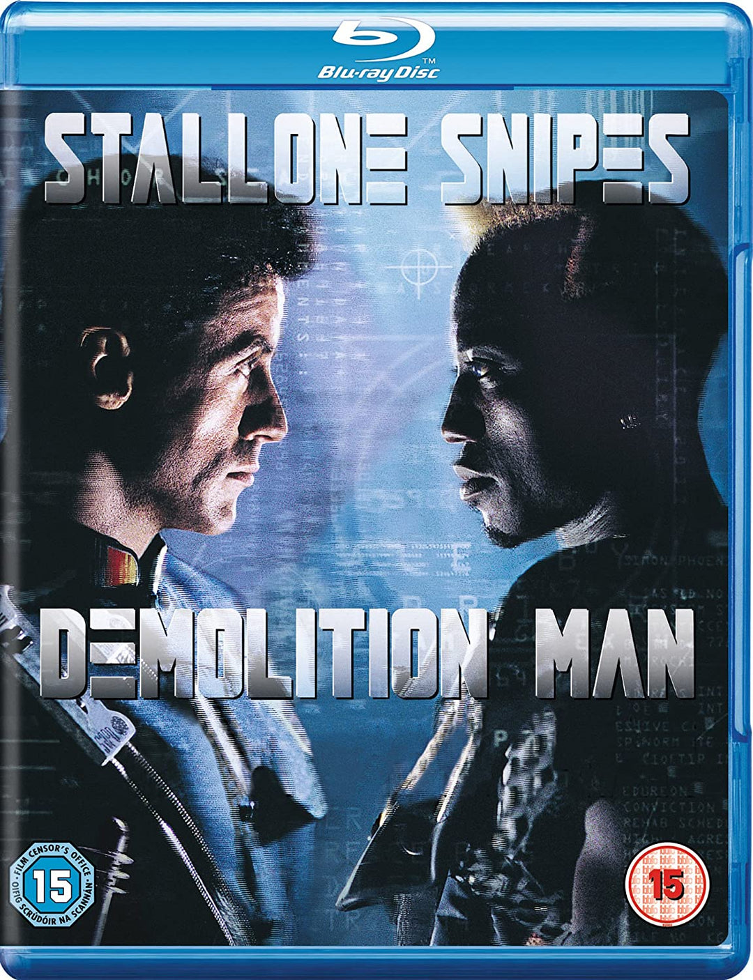 Demolition Man [1993] [Region Free] - Action/Sci-fi [Blu-ray]