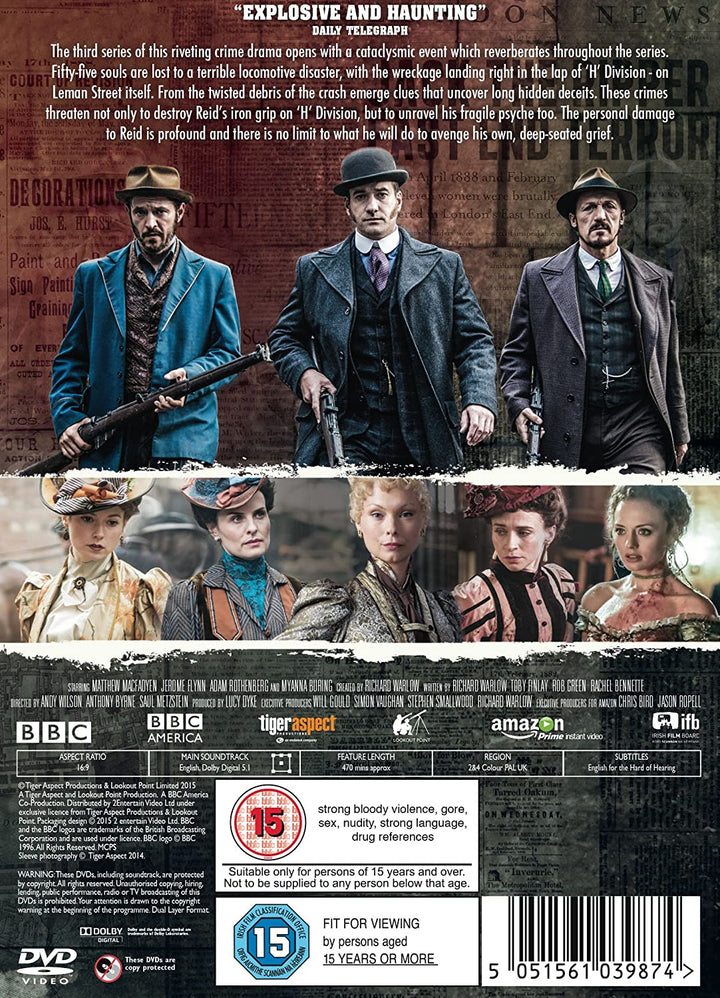 Ripper Street – Série 3 [DVD] [2015]