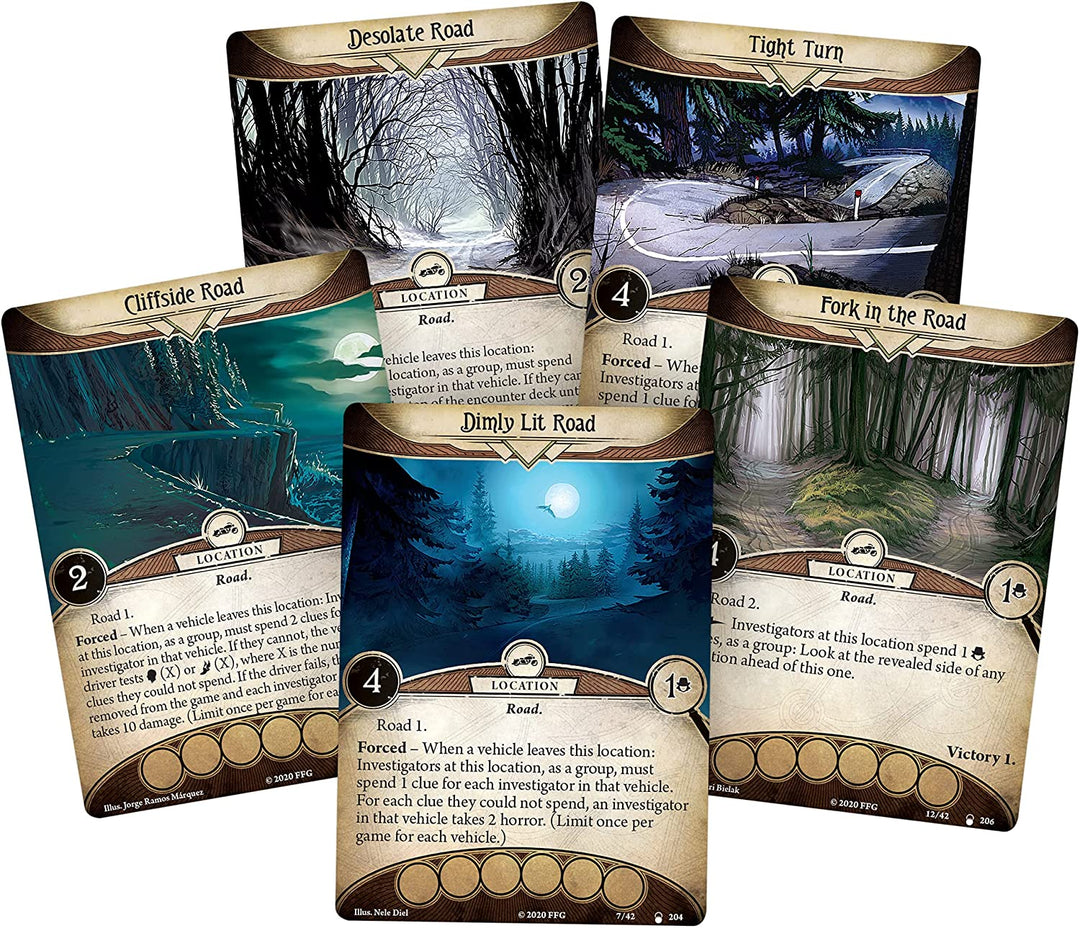 Arkham Horror LCG: Horror in High Gear Mythos Pack