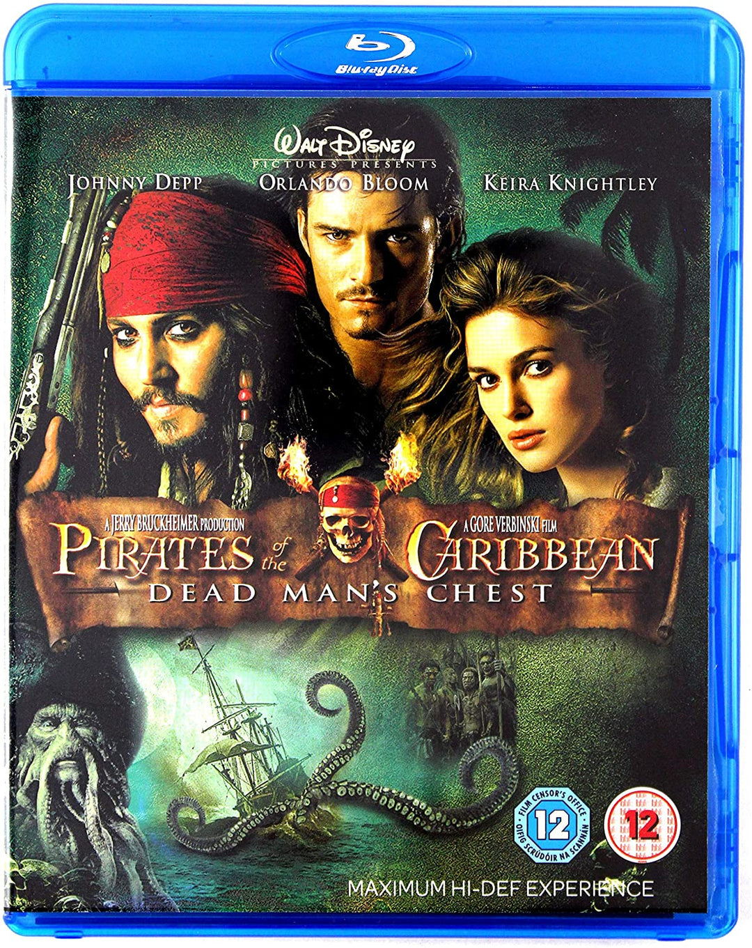 Pirates des Caraïbes : Dead Man&#39;s Chest [Blu-ray] [2017] [Région gratuite]