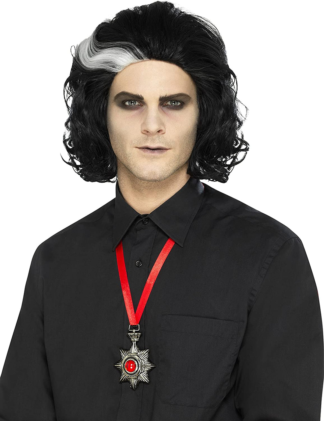 Deluxe Vampire Metal Medallion Necklace