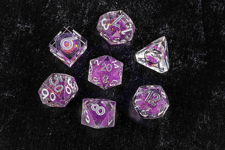 Sorcerous Swirl: Individual d20 Elixir Liquid Core Dice