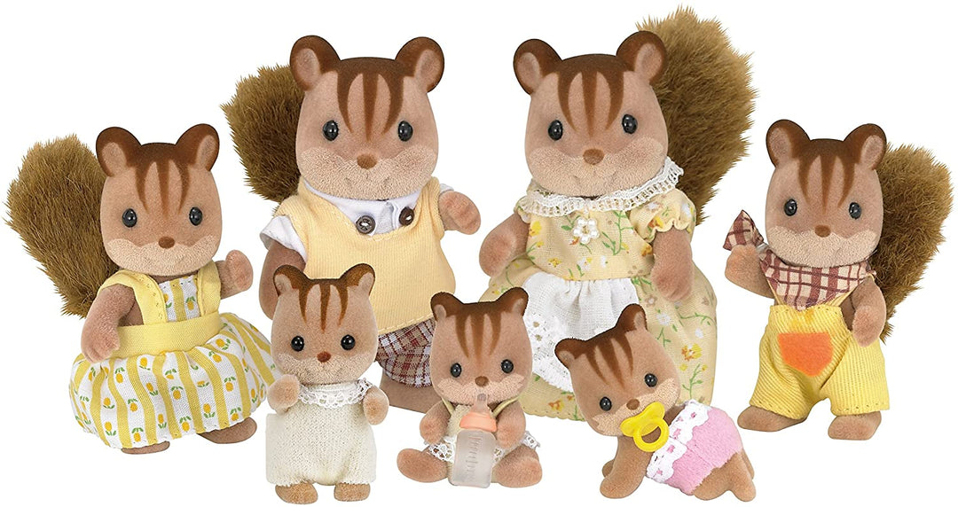 Sylvanian Families - Walnoot Eekhoorn Familie