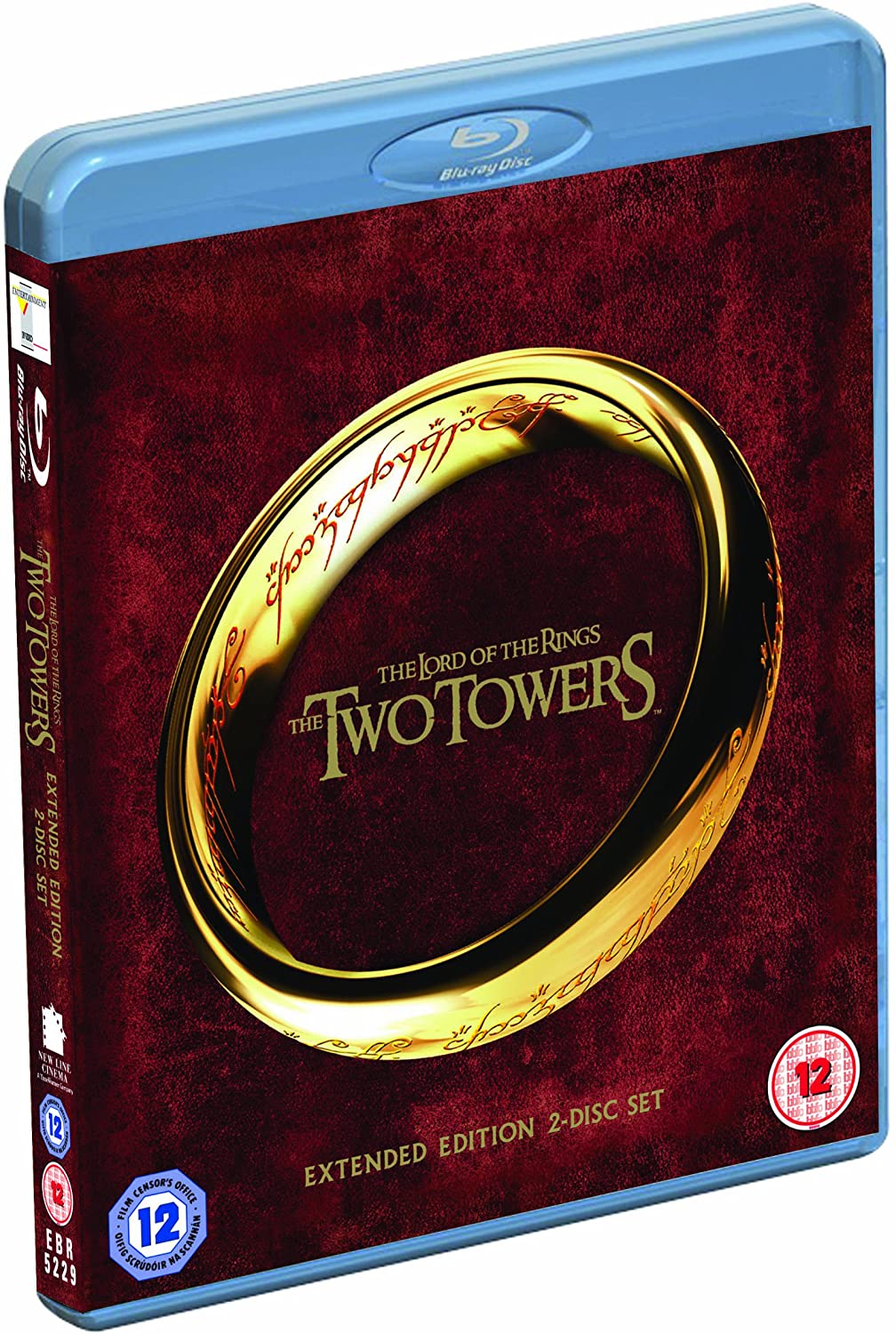 The Lord of the Rings: The Two Towers (Extended Edition) [Blu-ray] [2002]