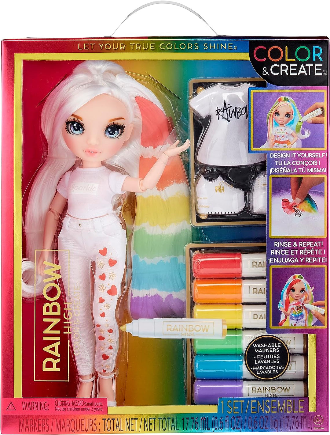 Rainbow High Custom Fashion Doll - Char